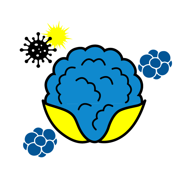 Graphic icon of genital wart