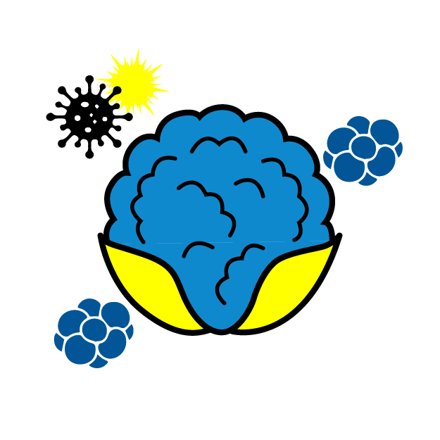 Graphic icon of genital wart